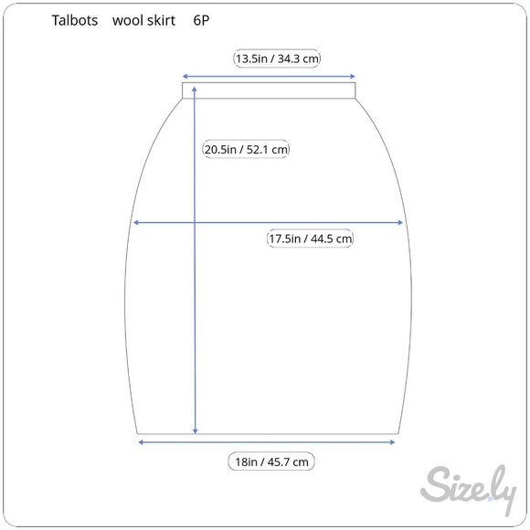 VTG Wool Plaid Pencil Skirt With Back Vent & Back Zipper SZ 6P-S Made in the USA - Picture 10 of 10